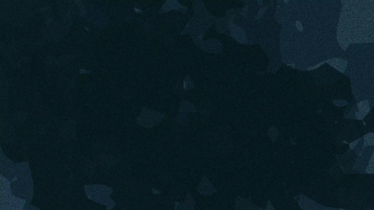 animación de formas abstractas azules oscuras y claras que se mueven rápidamente sobre un fondo azul