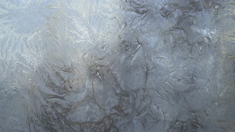 abstract frosty pattern on glass, background texture on the window 01