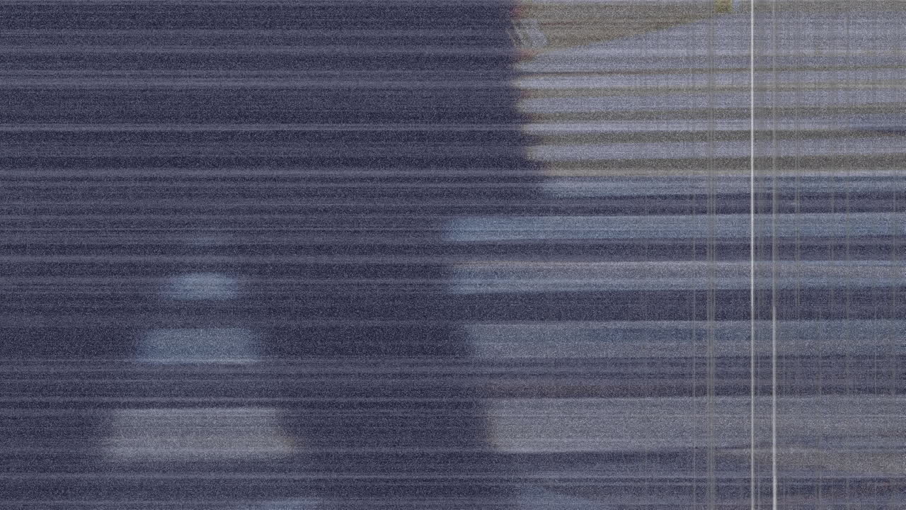 Busy commuters on city street