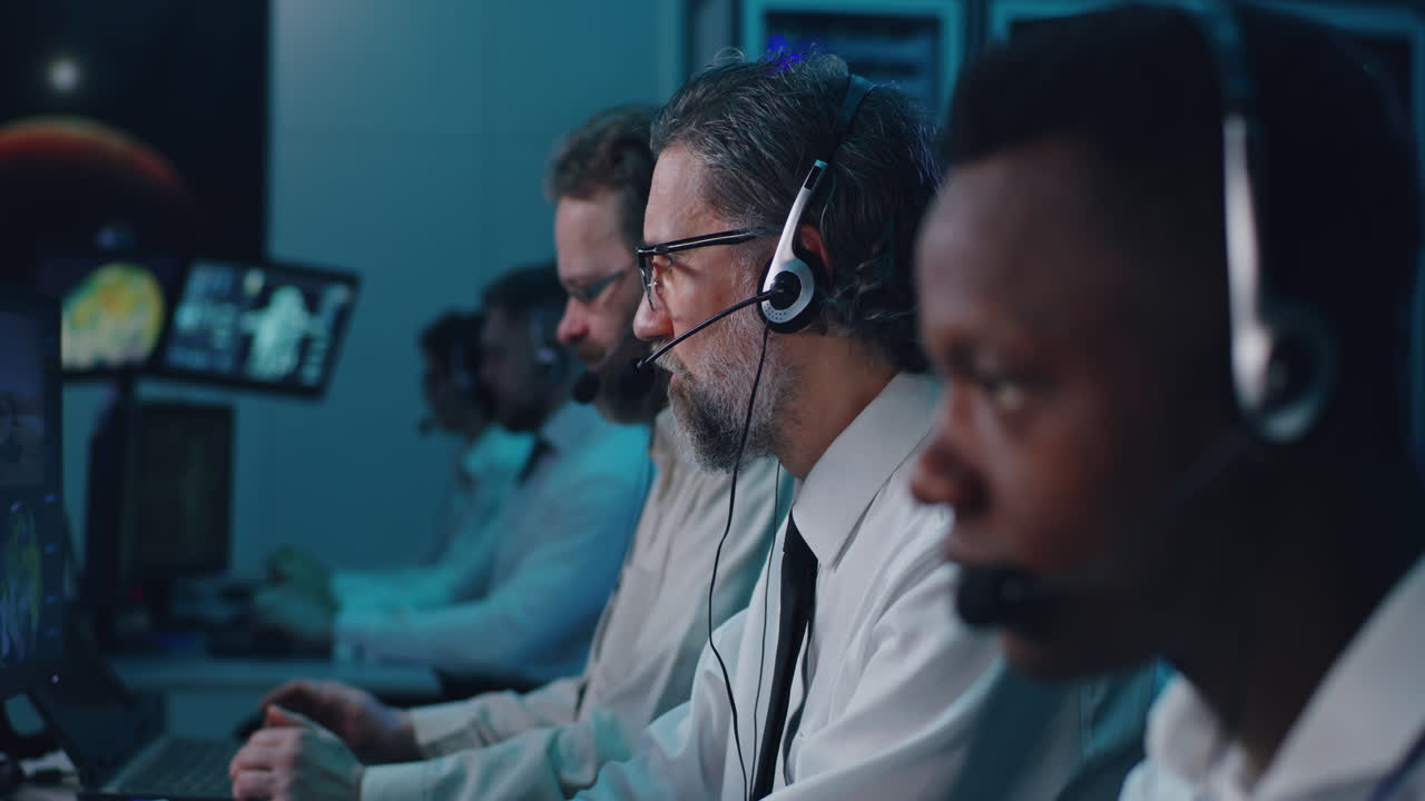 Space Mission Control Team