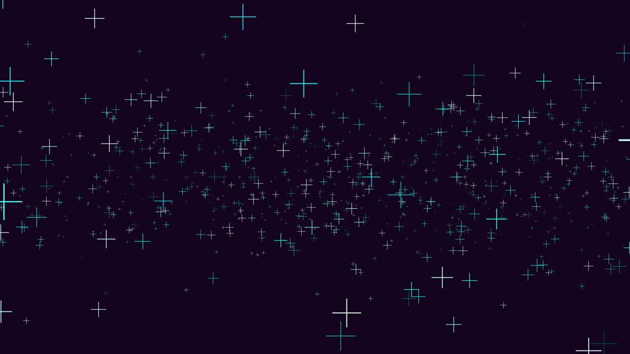 별이 빛나는 밤, 반이는 별들이 있는 매혹적인 검은 바탕