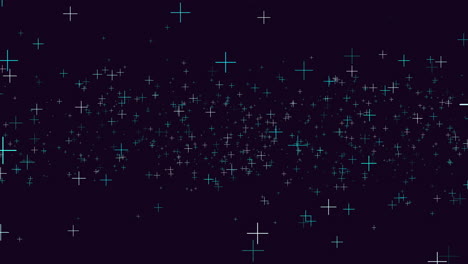 noche estrellada un fondo negro cautivador con estrellas brillantes