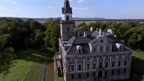 rozztoka castle in lower silesian poland