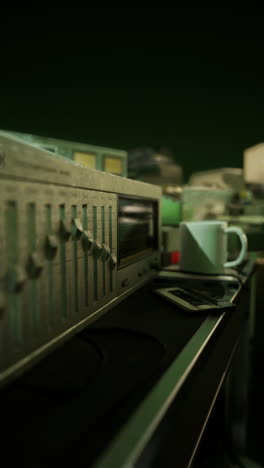 equipo de audio antiguo