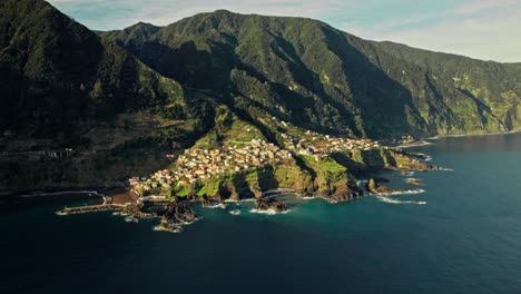 coastal village in madeira