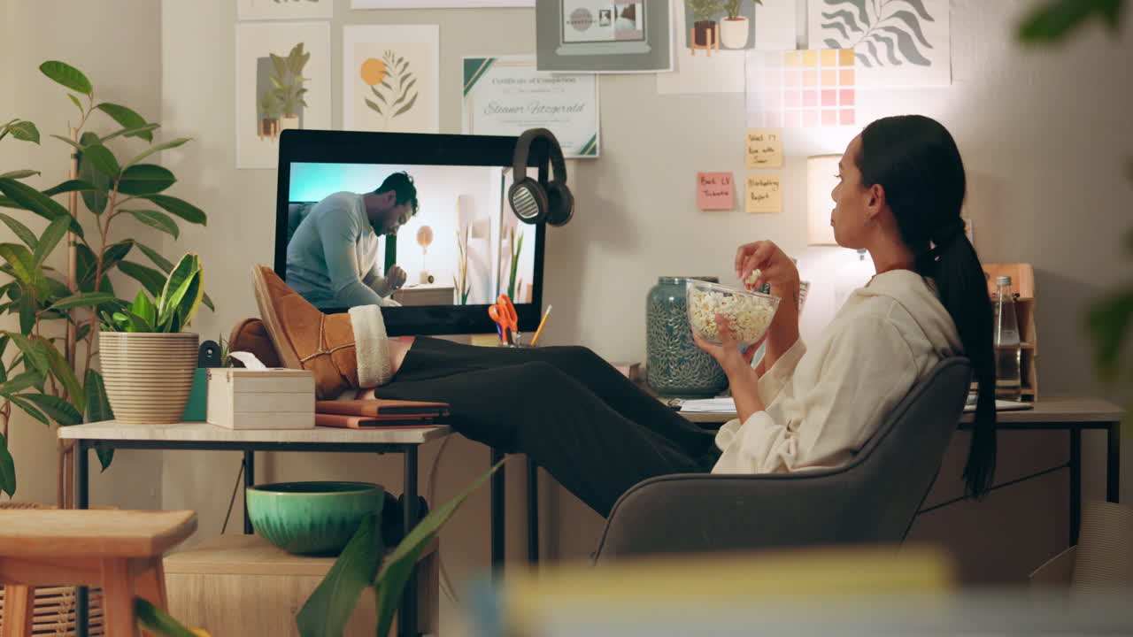 컴퓨터, 웹 시리즈와 여자 먹는