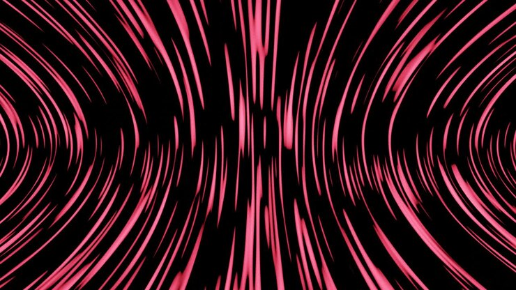Travel though this science fiction wormhole at warp speed stock video