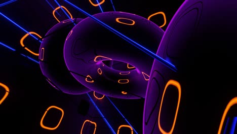 VJ Loop Abstraction for Bright Shows.