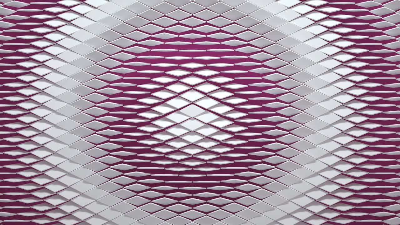 fondo de animación en forma de diamante abstracto