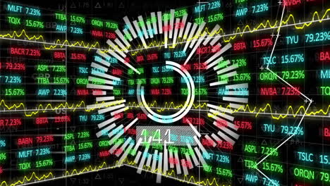 Stock-market-data-animation-over-colorful-financial-graphs-and-charts