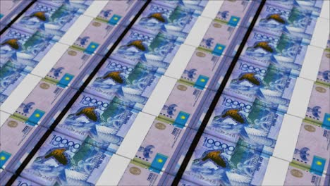 10000-KAZAKHSTANI-TENGE-banknotes-printed-by-a-money-press