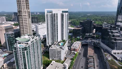 atlanta cityscape, skyline buildings, georgia, usa