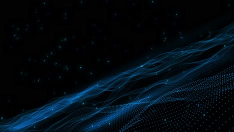 futuristic innovative analytics encoded data trails cyberspace cyber technology wireframe background