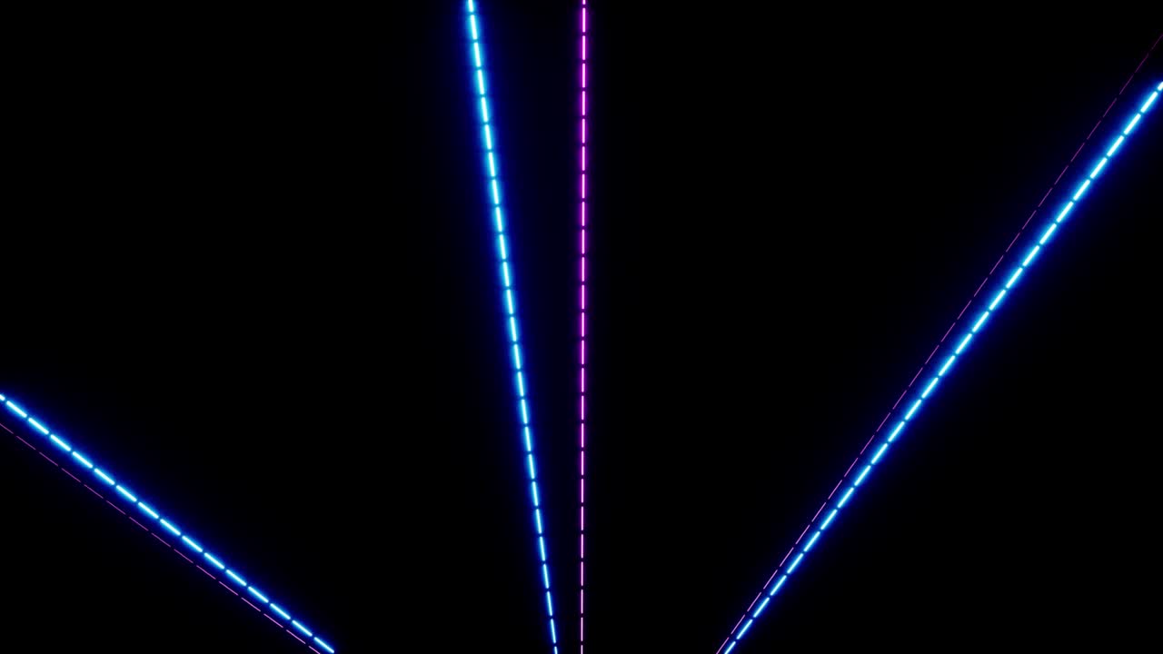 efecto de espectáculo de luz láser de neón con patrón punteado