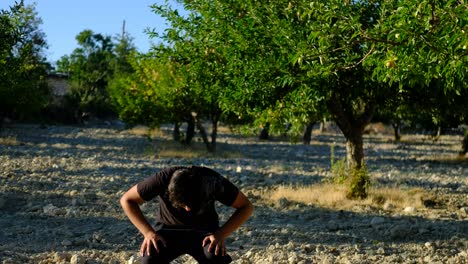 Islamisches-Gebet-In-Der-Landwirtschaft