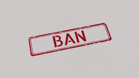 ban stamp