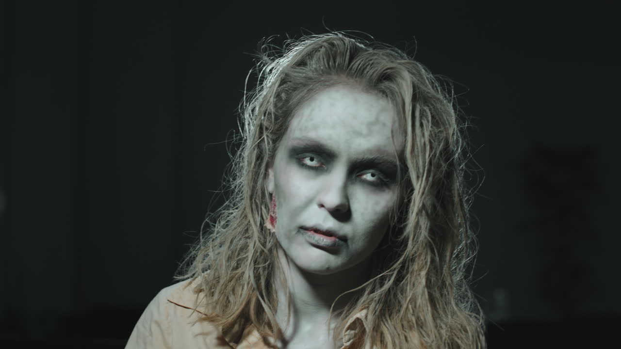 Zombie Woman Portrait