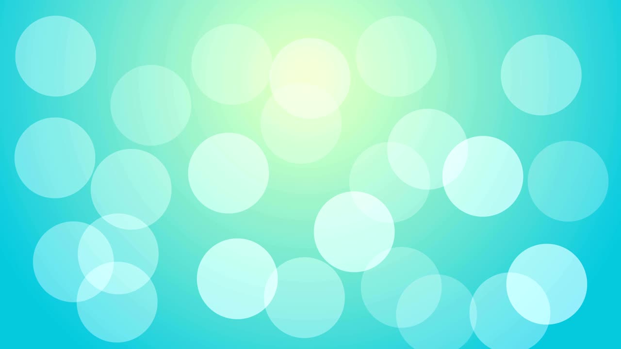 soft tone Bokeh scale circle moving around background.