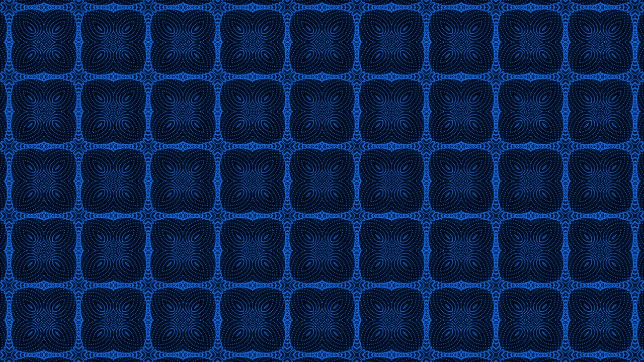 patrón de color azul diseño gótico animación gráficos de movimiento