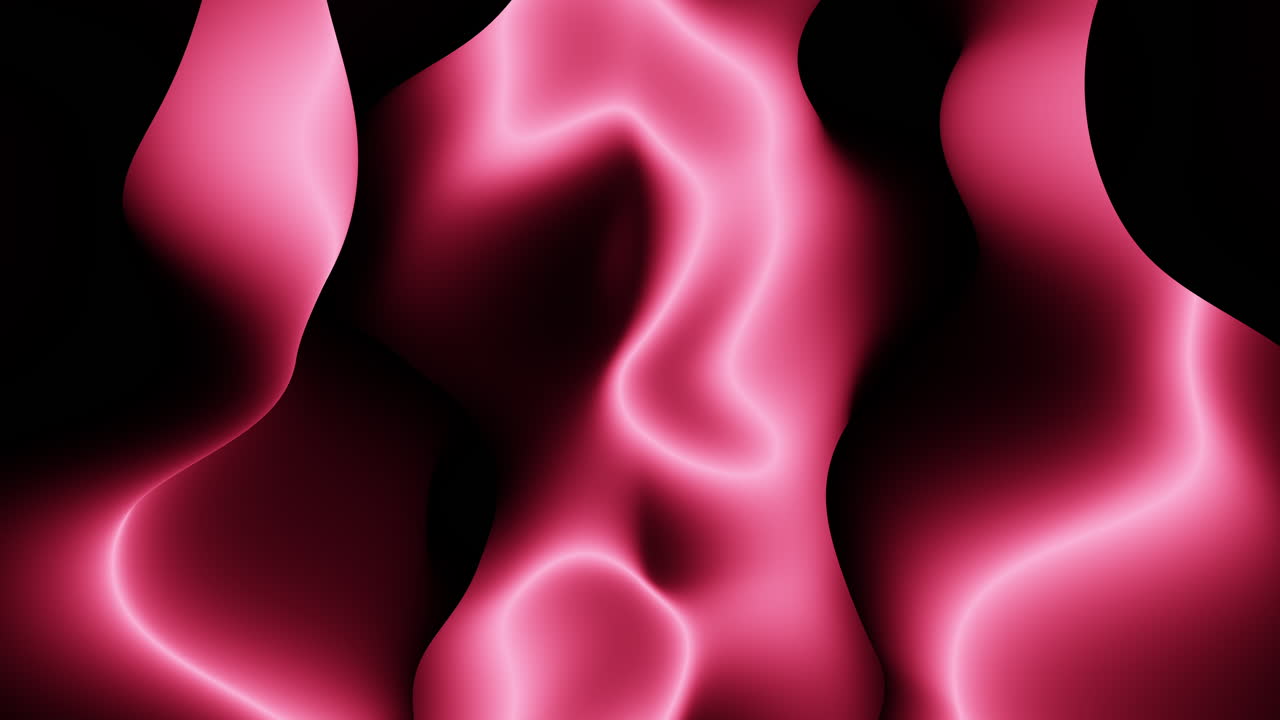 Twisted red liquid waves pattern on black gradient