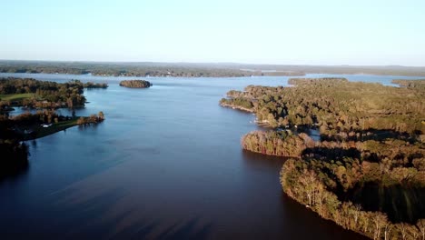 High-Rock-Lake-Nc,-High-Rock-Lake-North-Carolina-Antenne