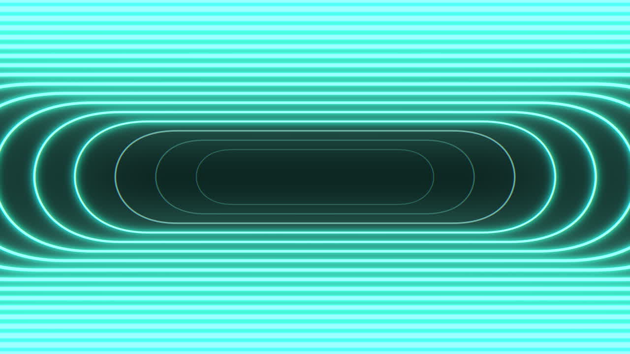 el túnel futurista inmersivo hipnotiza el camino iluminado por neón