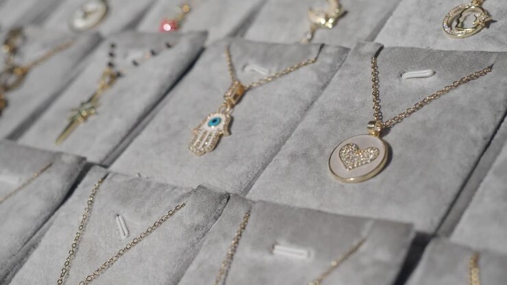 Collezione di gioielli eleganti