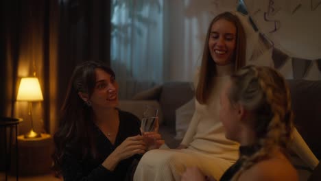 women celebrating a hen party