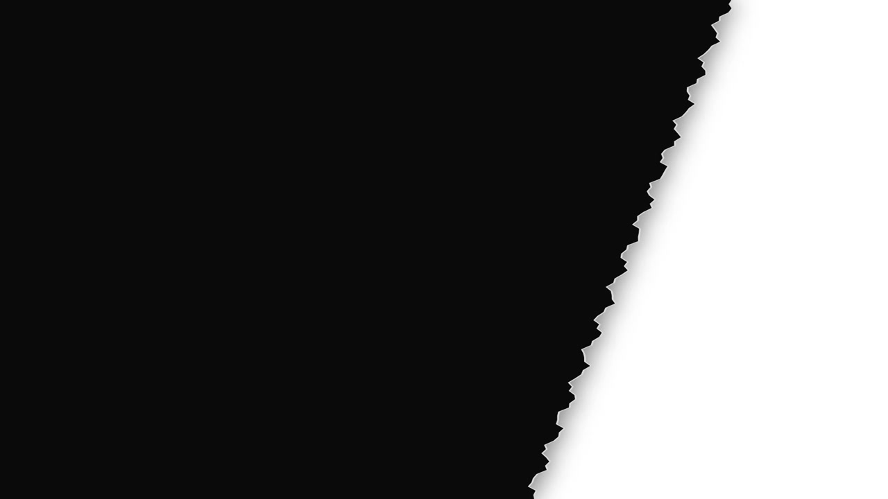 Abstract Paper Tear Transition Effect
