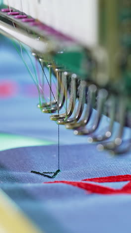 professional and industrial embroidery machine
