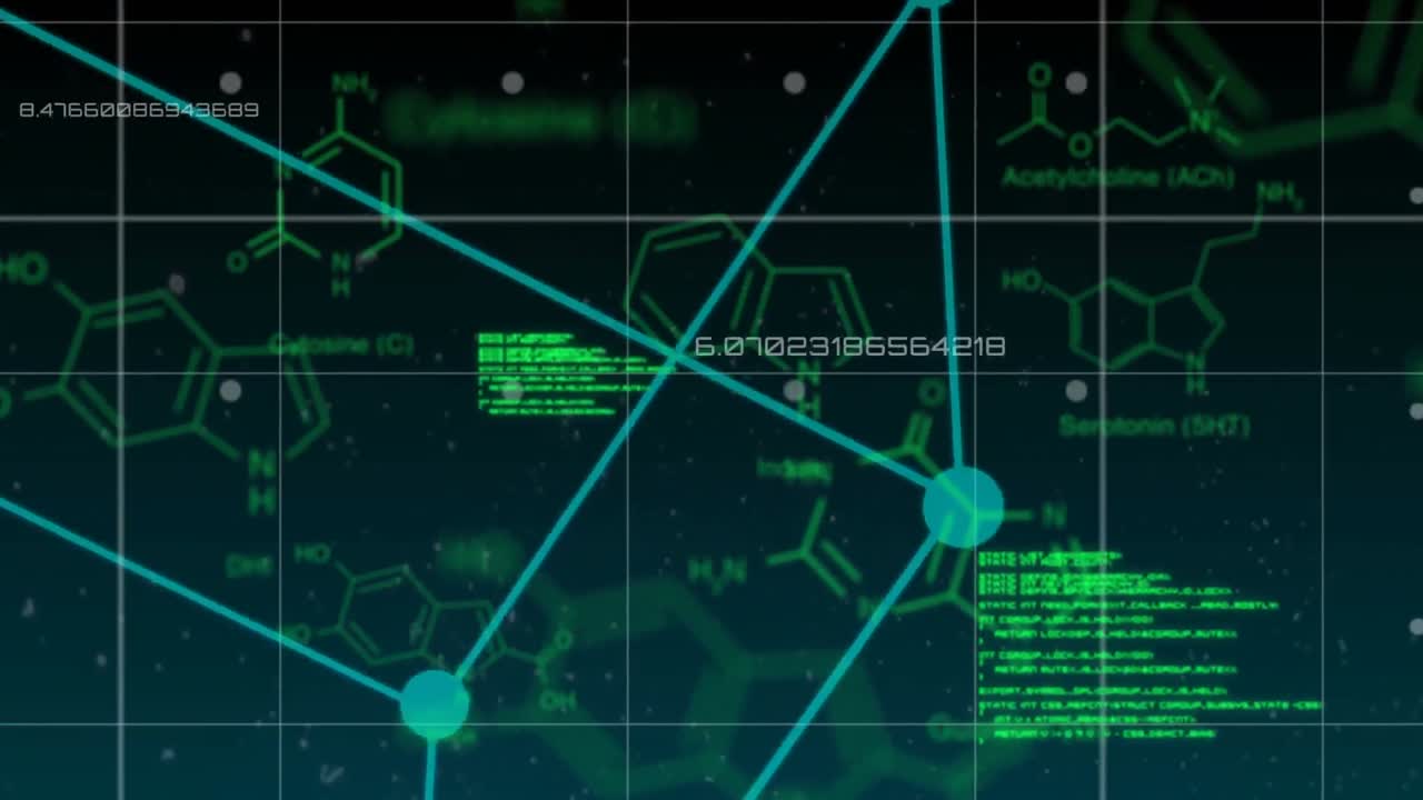 cuadrado geométrico hecho de líneas