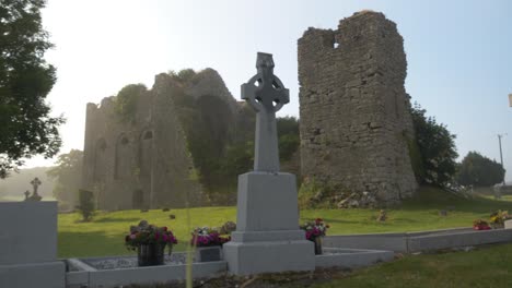 herinnering aan de oude kelten in stradbally town county laois ierland