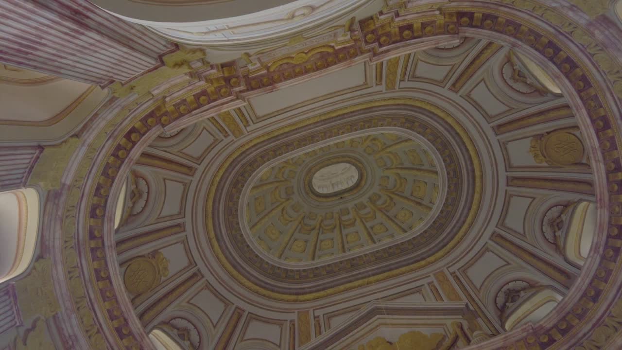 체코 공화국 슬라브코프 유 브르나에 있는 건물 내부의 지붕 건축 비디오