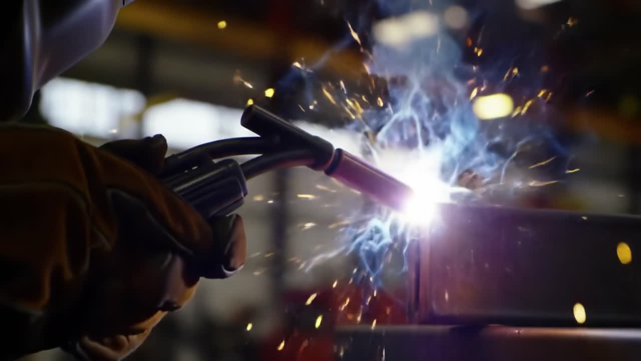 Industrial Welding Process