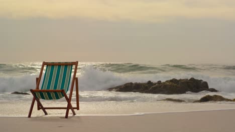 sun lounger on the beach