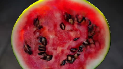 close-up of a watermelon slice
