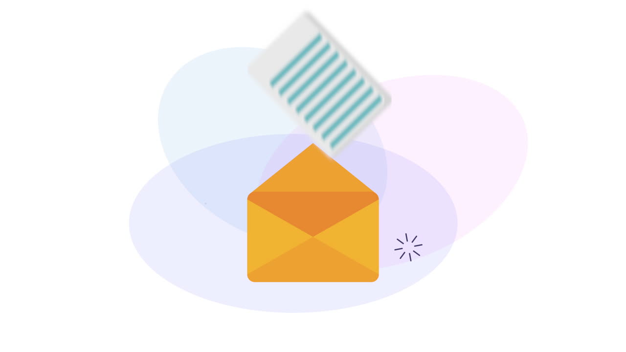 animação de mídia social