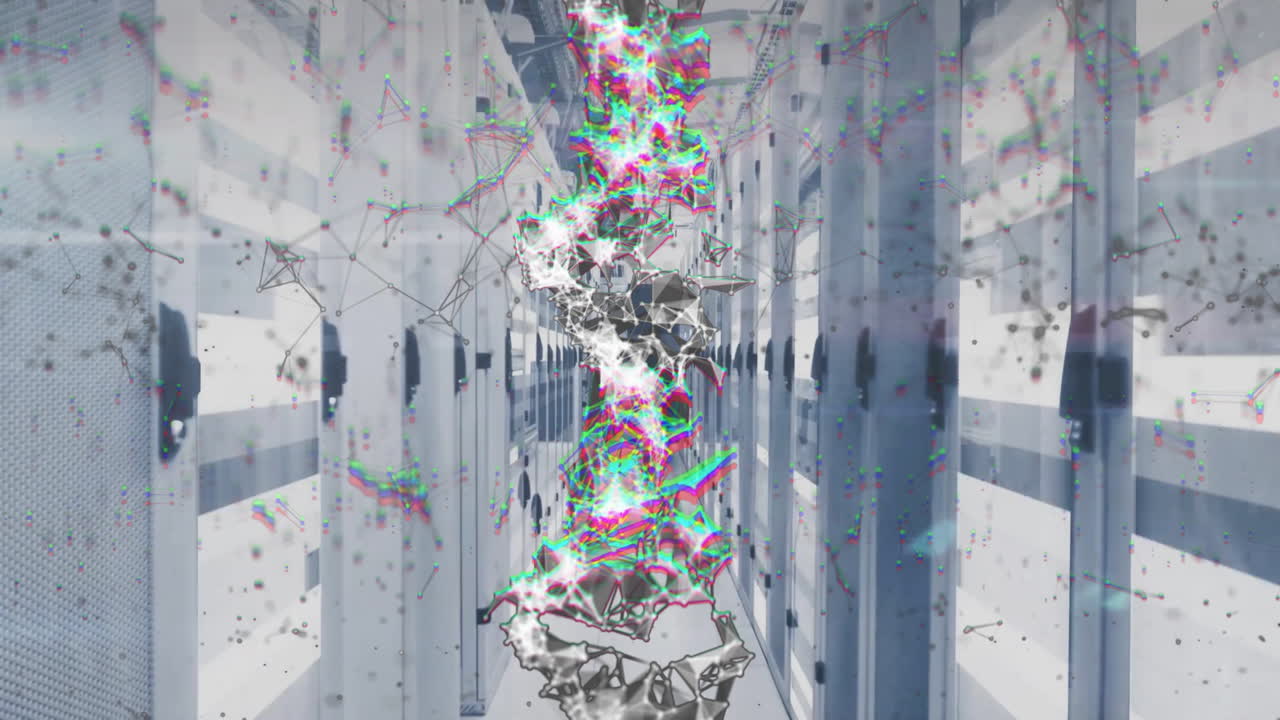 모양의 애니메이션과 서버 에서 dna 스트랜드