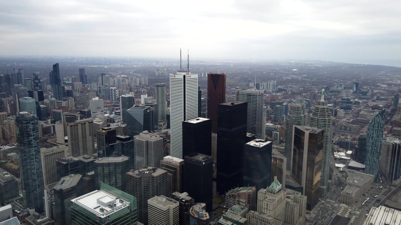 Timelapse del centro di Toronto