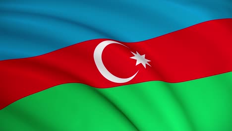 azerbaijan national flag