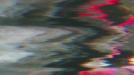 diseño único abstracto animación digital ruido de píxeles error de fallo daño de video