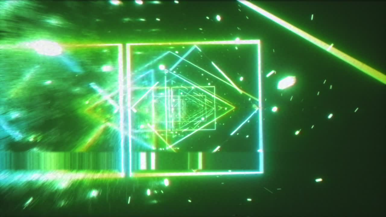 레트로 미래주의 공간에서 미친 비행