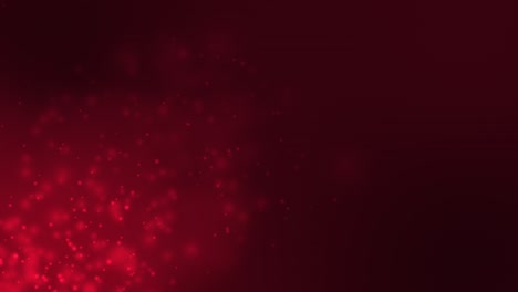 4k abstract of bright and sparkling bokeh background - soft background (loopable) - glowing particles background - moving particles loop - motion background - loops seamlessly - red color