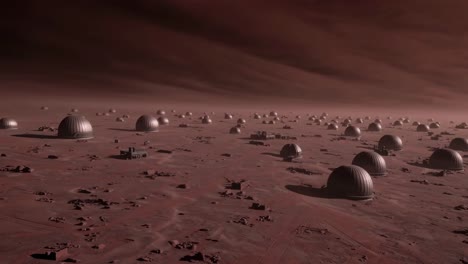 abandoned martian colony
