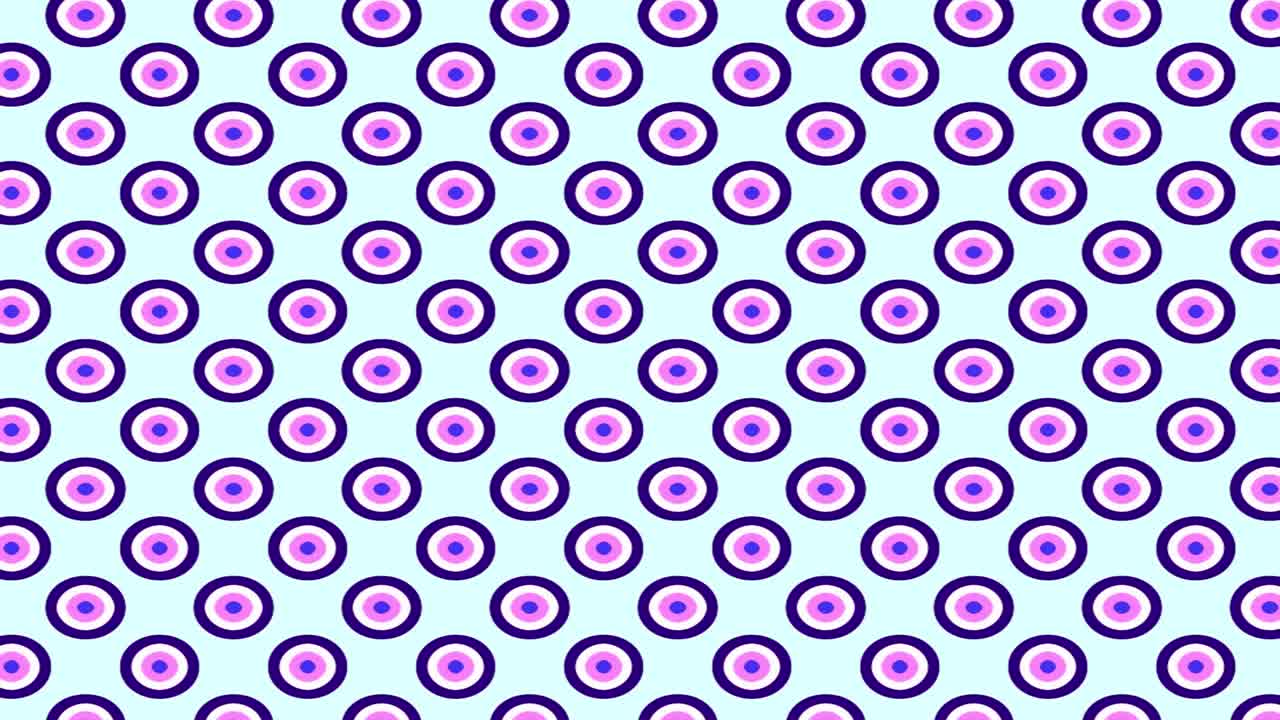  A Repeating Circular Geometric Pattern