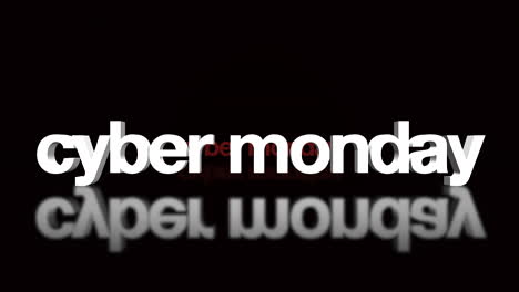 Rollender-Cyber-Monday-Text-Auf-Frischem-Schwarzem-Farbverlauf