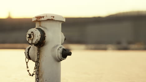 Alter-Hydrant-An-Einer-Strandpromenade