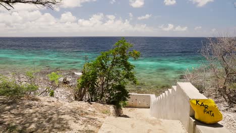 the ruins of the old plantage karpata on bonaire