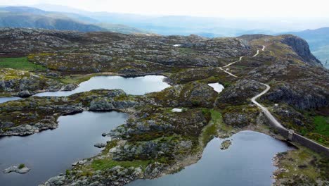 garandones hiking area in sierra segundera mountains, zamora spain