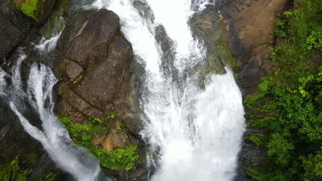 cascadas de nauyaca costa rica drone shot dominical dji